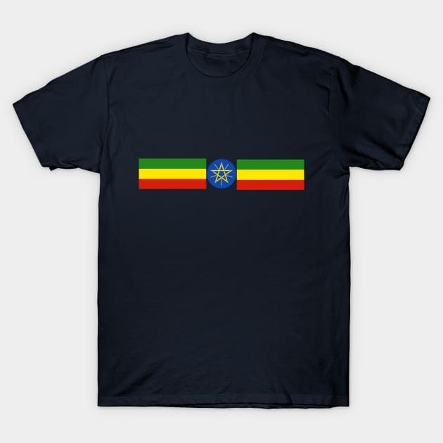 Gucci style Ethiopian Flag T-Shirt by atbwx7